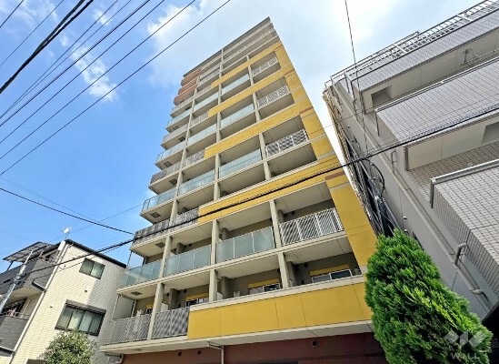 台東区千束4丁目の区分マンション外観